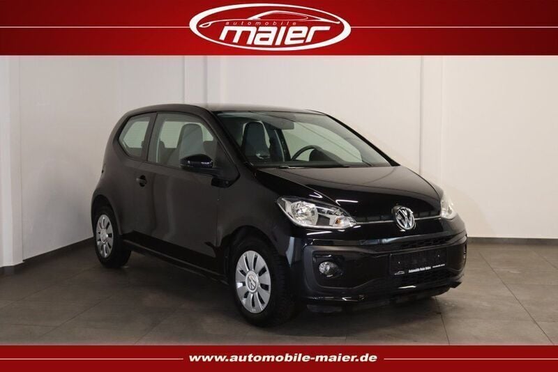Schwarz Gebraucht 2018 VW up! move up! Kleinwagen | 7.400 € (Guter Preis) - Bild 1/4