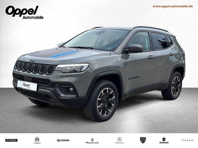 Stinggray clear coat Gebraucht 2021 Jeep Compass Trailhawk SUV | 22.590 € (Fairer Preis) - Bild 1/3