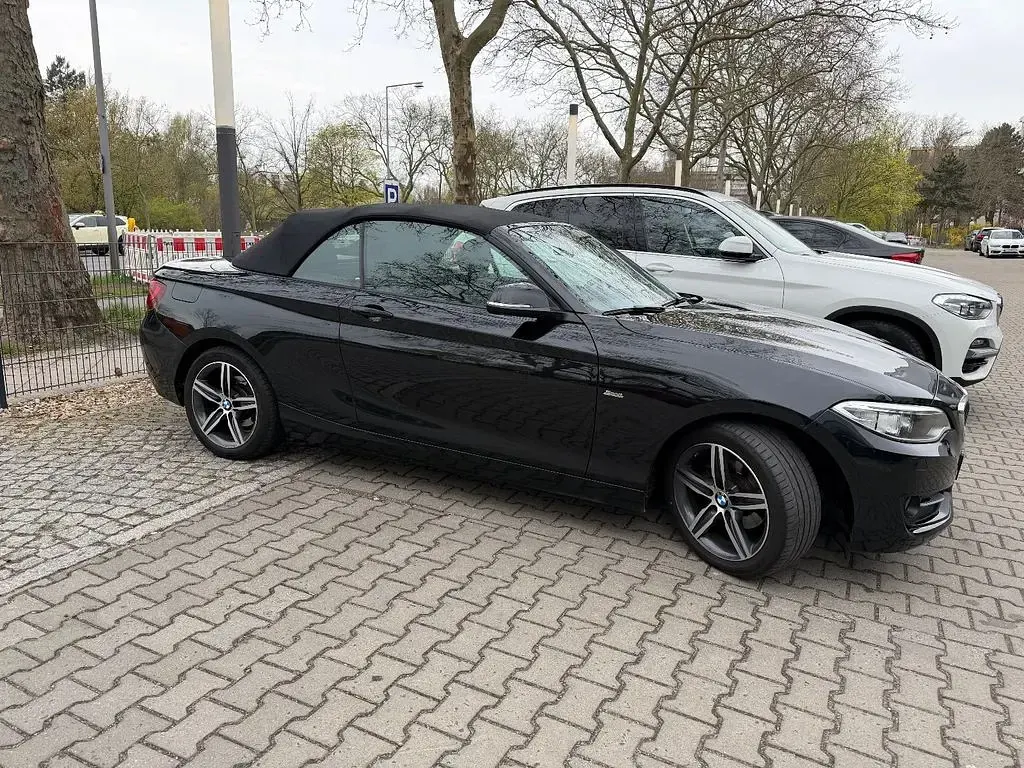 Second-hand BMW 218 150 CP (110 kW) 2016 Negru Cabrio