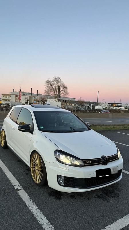 Gebraucht VW Golf VI GTI 211 PS (155 kW) 2010 Weiß Kleinwagen