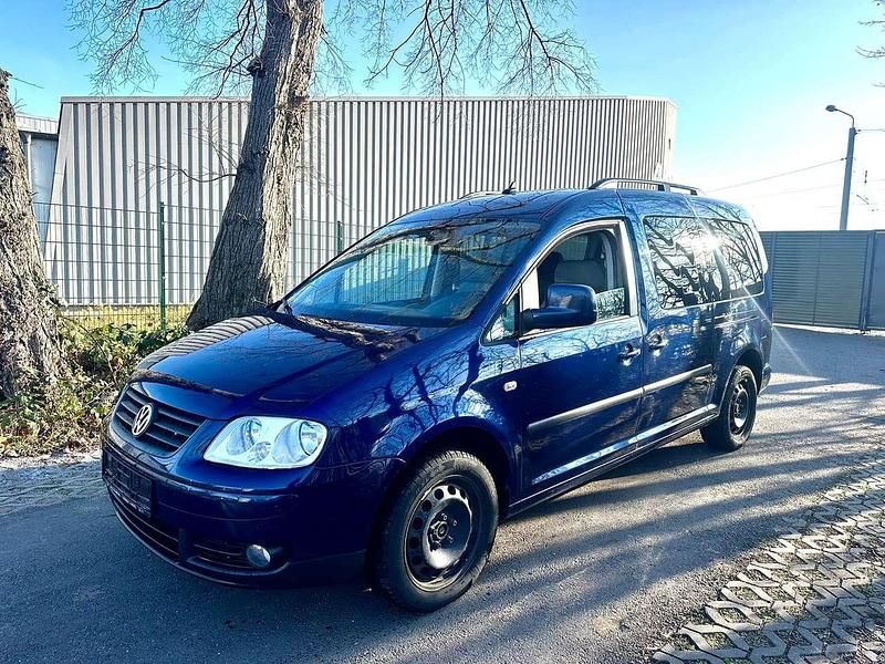 Blau Gebraucht 2008 VW Caddy Life Van / Kleinbus | 4.890 € (Fairer Preis) - Bild 1/4