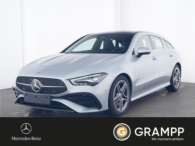 Silber Gebraucht 2024 Mercedes CLA200 Shooting Brake AMG Line Premium Kombi | 35.850 € (Fairer Preis) - Bild 1/4