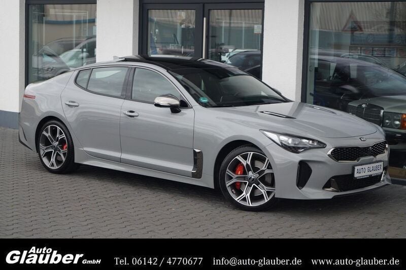 (c4s) ceramicsilber met Gebraucht 2020 Kia Stinger Limousine | 34.950 € (Guter Preis) - Bild 1/4