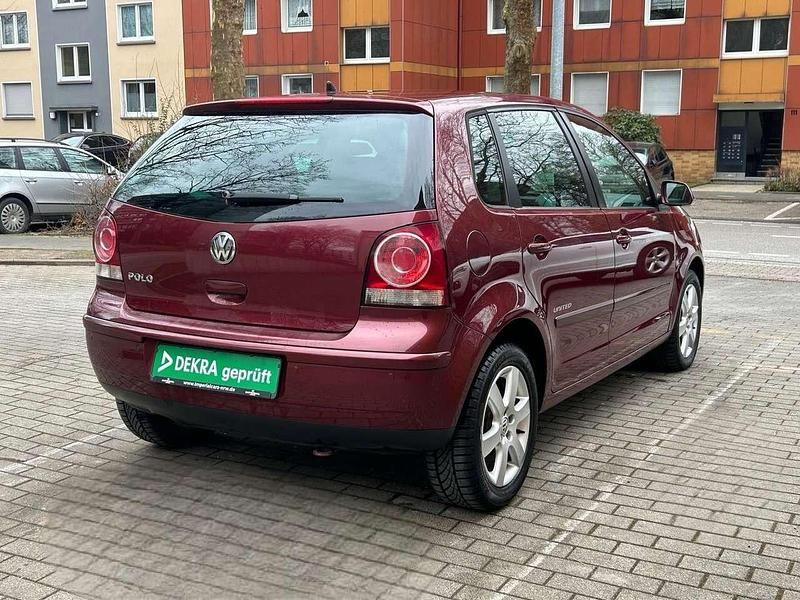 Gebraucht VW Polo United 60 PS (44 kW) 2009 Rot Kleinwagen