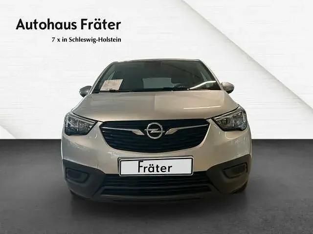 Silber Gebraucht 2018 Opel Crossland Edition SUV | 9.980 € (Fairer Preis) - Bild 1/3