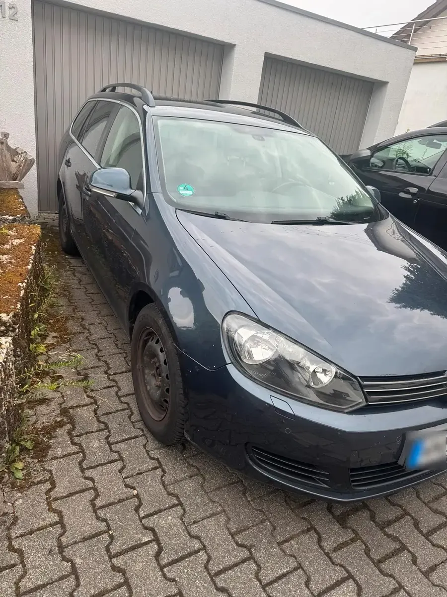 Gebraucht VW Golf VI 122 PS (89 kW) 2010 Blau Kombi