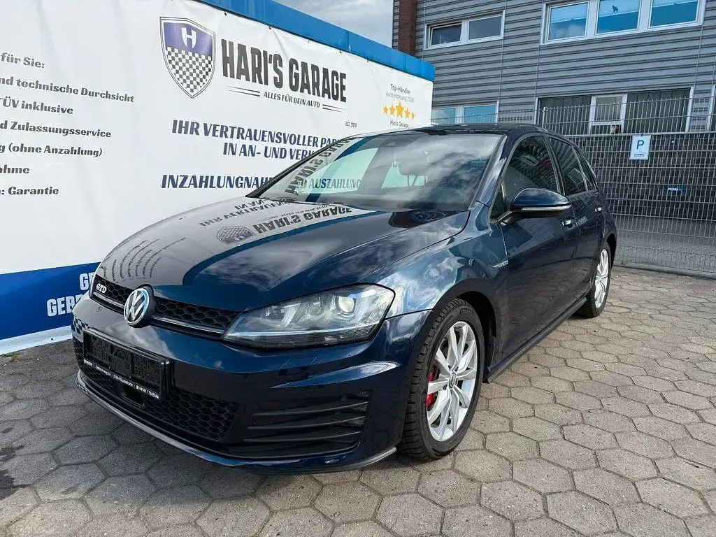 Gebraucht VW Golf VII GTD 184 PS (135 kW) 2015 Blau Limousine