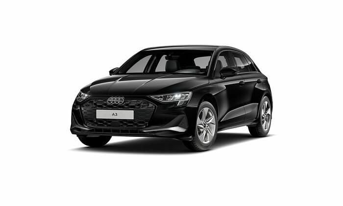 Second-hand Audi A3 Advanced 150 CP (110 kW) 2025 Negru Berlinǎ
