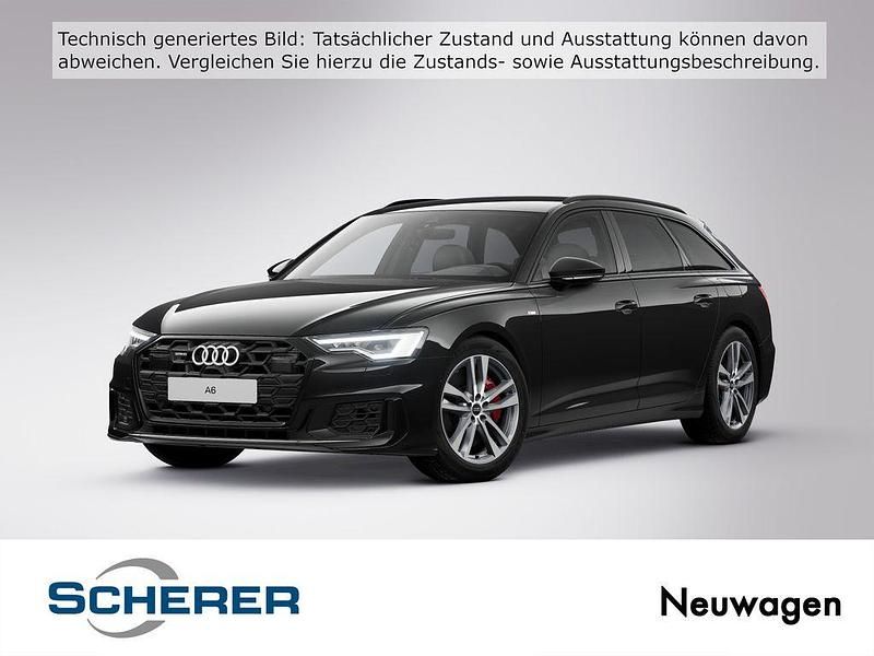Schwarz Neu 2025 Audi A6 S-Line Kombi | 59.990 € - Bild 1/4