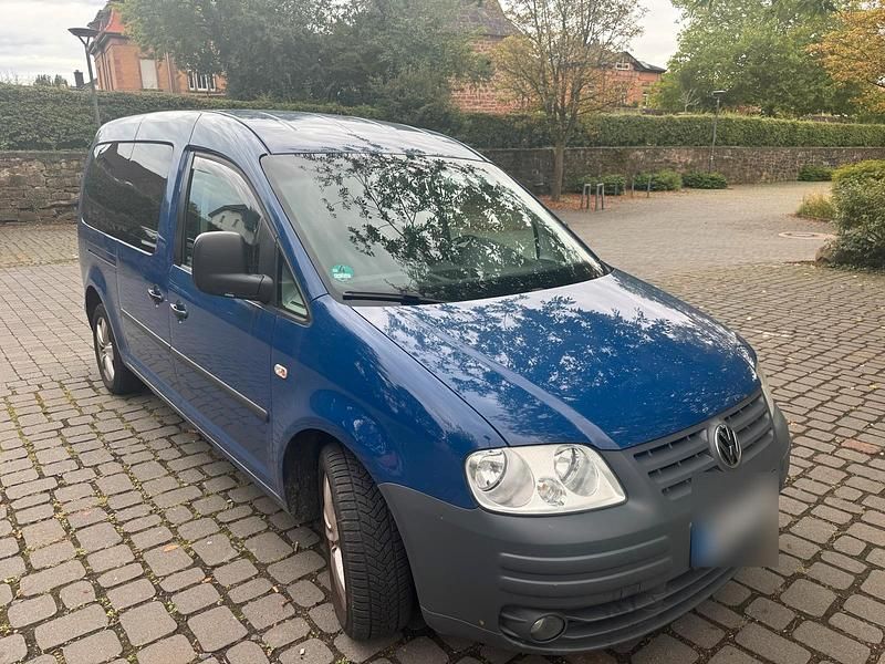 Blau Gebraucht 2009 VW Caddy Maxi Van / Kleinbus | 4.500 € (Fairer Preis) - Bild 1/4