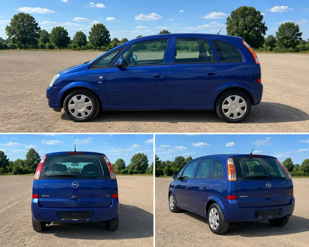 Gebraucht Opel Meriva 94 PS (69 kW) 2006 Blau Van / Kleinbus