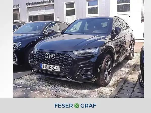 Mythosschwarz metallic Gebraucht 2024 Audi Q5 Ambiente SUV | 64.890 € - Bild 1/4