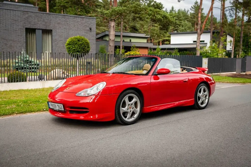 Gebraucht Porsche 911 Carrera Cabriolet 300 PS (220 kW) 2001 Rot Cabrio