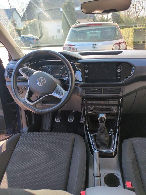 Gebraucht VW T-Cross Life 110 PS (80 kW) 2021 Blau SUV