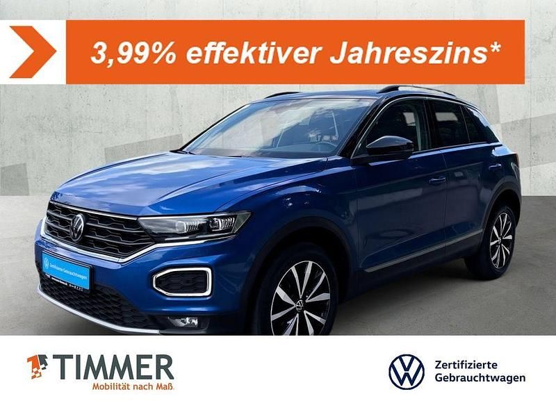Blau Gebraucht 2021 VW T-Roc Beats SUV | 20.990 € (Guter Preis) - Bild 1/4