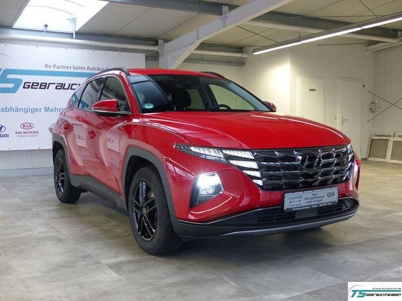 Rot Gebraucht 2021 Hyundai Tucson SUV | 29.790 € (Etwas zu teuer) - Bild 1/4