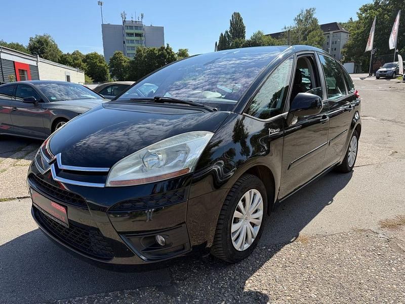 Schwarz Gebraucht 2009 Citroën C4 Tendance Van / Kleinbus | 3.500 € (Teuer) - Bild 1/4