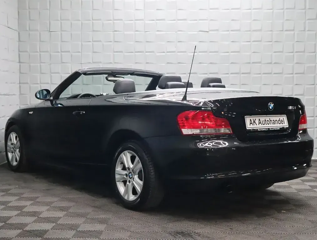 Gebraucht BMW 120 Cabriolet Advantage 170 PS (125 kW) 2008 Schwarz Cabrio