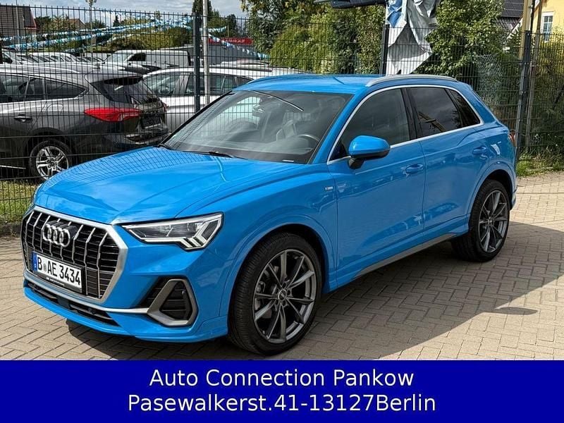 Blau Gebraucht 2019 Audi Q3 S-Line SUV | 26.900 € (Fairer Preis) - Bild 1/4