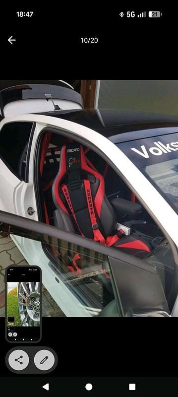 Gebraucht VW Polo 220 PS (161 kW) 2013 Weiß Kleinwagen