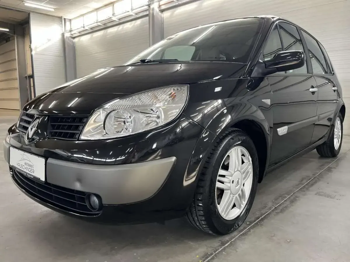 Gebraucht Renault Scénic II Privilege 135 PS (99 kW) 2006 Schwarz Van / Kleinbus