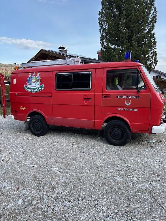 Gebraucht VW LT 75 PS (55 kW) 1987 Rot Van / Kleinbus
