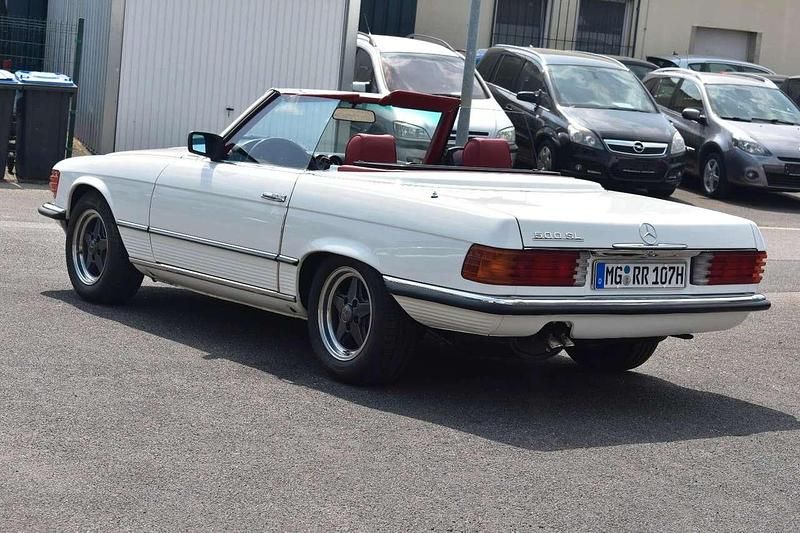 Gebraucht Mercedes SL500 231 PS (169 kW) 1982 Weiß Cabrio