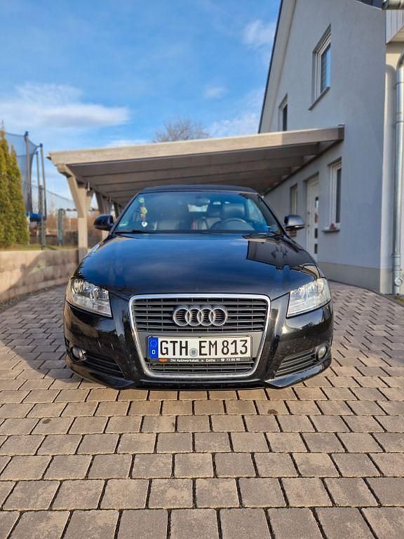 Schwarz Gebraucht 2007 Audi A3 Cabriolet Cabrio | 6.599 € (Fairer Preis) - Bild 1/4
