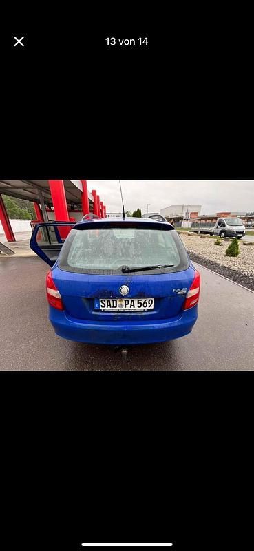 Gebraucht Skoda Fabia 105 PS (77 kW) 2009 Blau Kombi