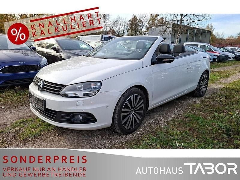 Candyweiss Gebraucht 2013 VW Eos Cabrio | 7.785 € (Guter Preis) - Bild 1/4