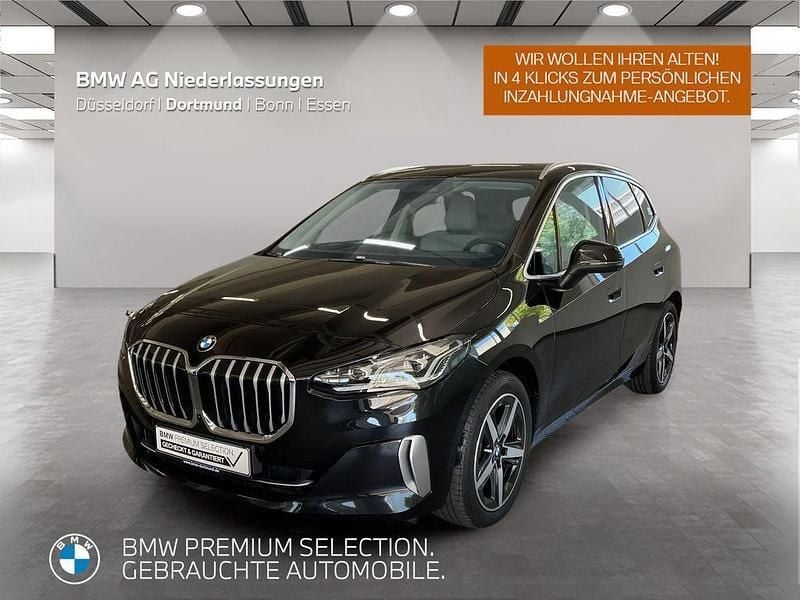 Schwarz Gebraucht 2022 BMW 220 Active Tourer Luxury Line Van / Kleinbus | 25.499 € (Fairer Preis) - Bild 1/4