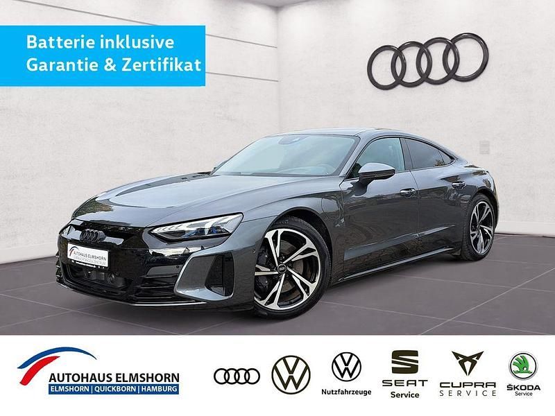 Daytonagrau perleffekt Gebraucht 2022 Audi e-tron GT quattro Ambiente Limousine | 59.930 € (Fairer Preis) - Bild 1/4