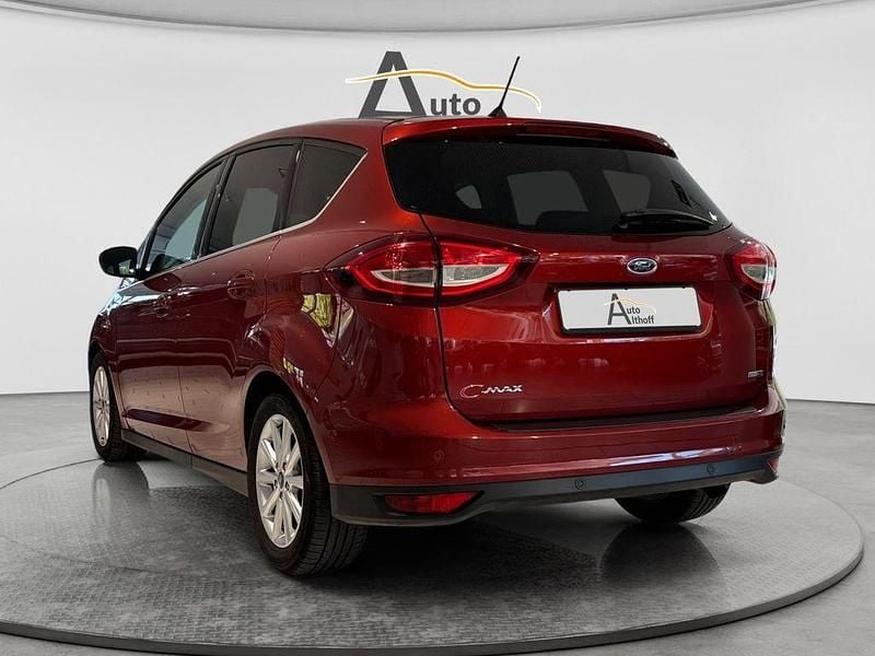 Second-hand Ford C-MAX 150 CP (110 kW) 2017 Roșu Monovolum
