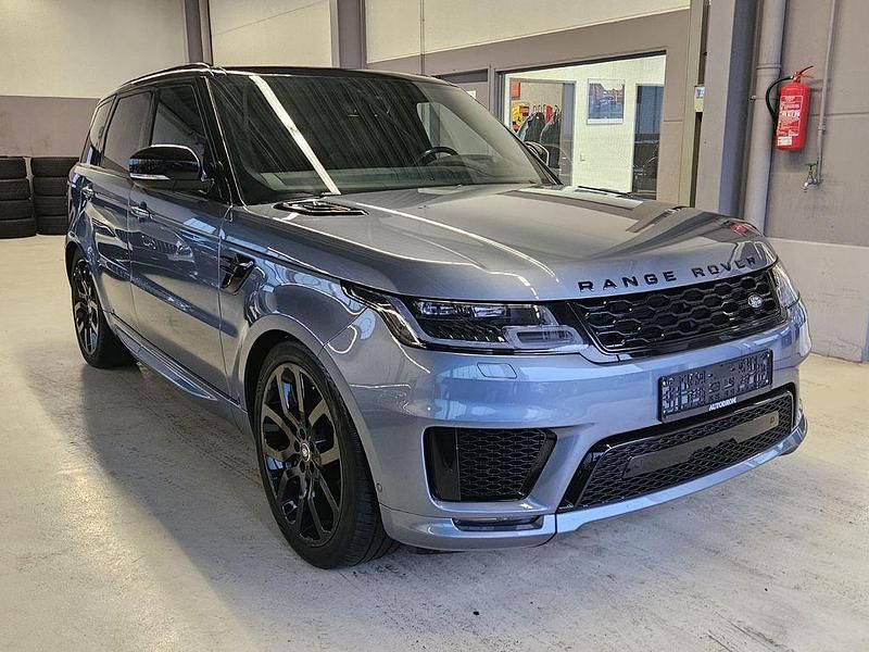 Blau Gebraucht 2020 Land Rover Range Rover Sport Black Edition SUV | 44.300 € (Etwas zu teuer) - Bild 1/4