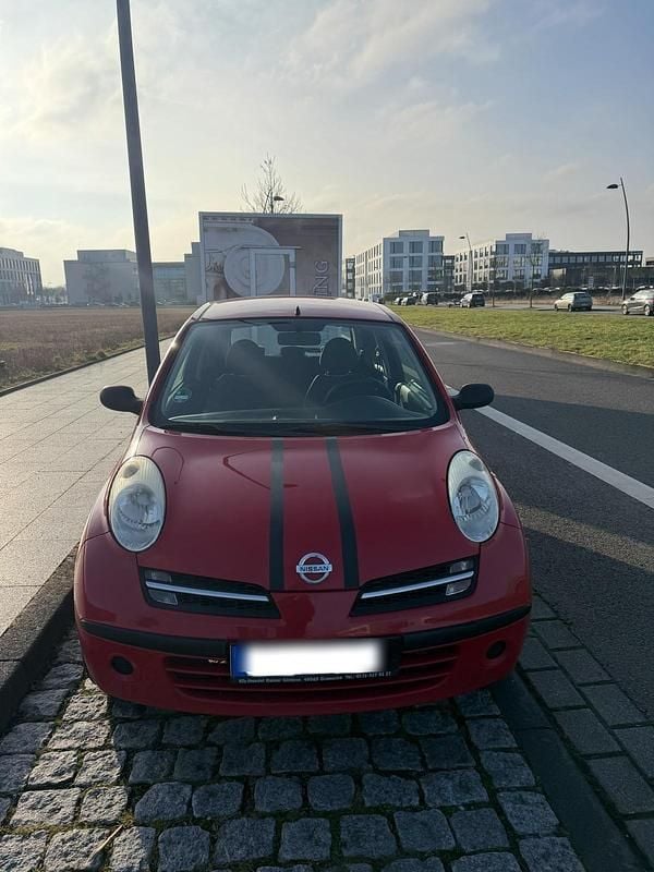 Gebraucht Nissan Micra 65 PS (47 kW) 2005 Rot Kleinwagen
