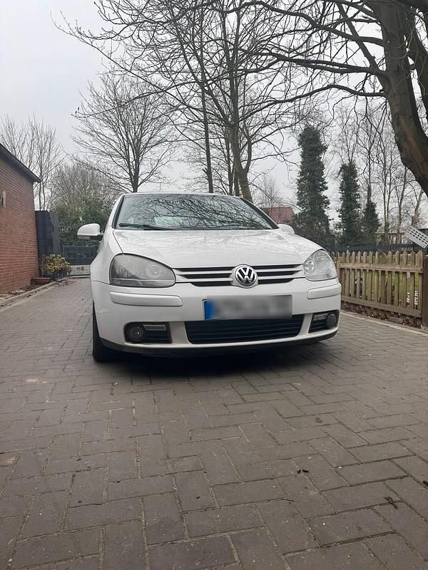 Gebraucht VW Golf V 85 PS (62 kW) 2008 Weiß Kleinwagen