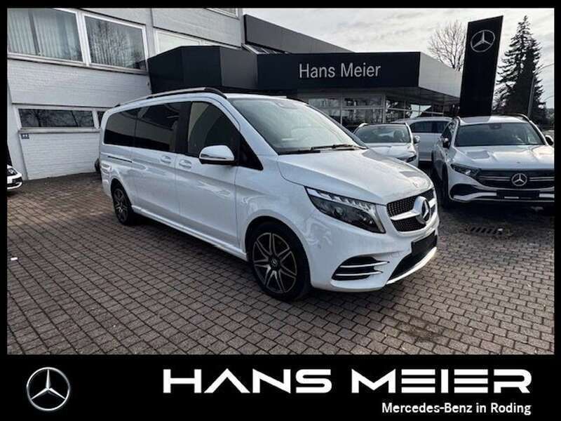 Weiß Gebraucht 2023 Mercedes V300 AMG Van / Kleinbus | 58.390 € (Guter Preis) - Bild 1/4