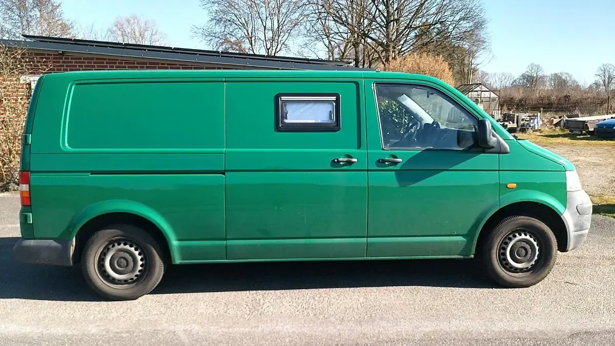 Gebraucht VW T5 131 PS (96 kW) 2003 Grün Van