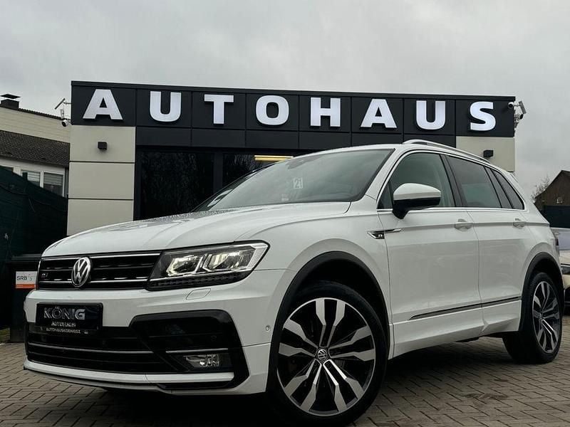 Weiß Gebraucht 2018 VW Tiguan R-line SUV | 26.487 € (Guter Preis) - Bild 1/4