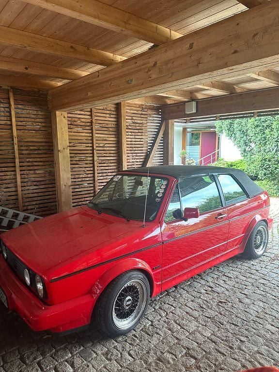 Rot Gebraucht 1991 VW Golf Cabriolet Sportline Cabrio | 19.000 € - Bild 1/4