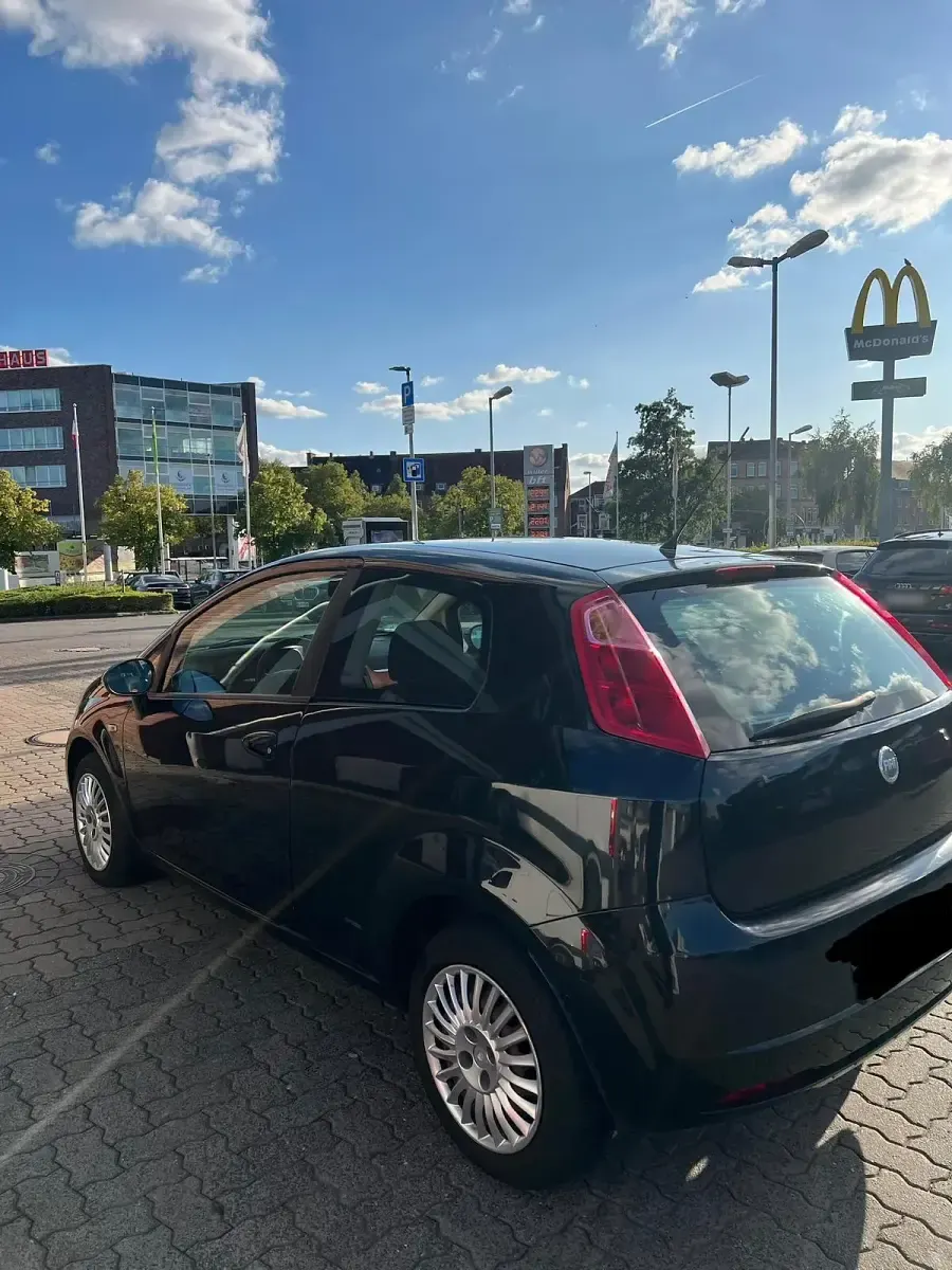 Gebraucht Fiat Punto 77 PS (56 kW) 2006 Schwarz Kleinwagen