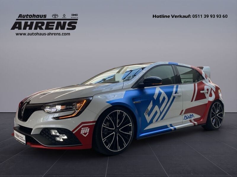 Weiss nacre (metallic) Gebraucht 2018 Renault Mégane IV R.S. Limousine | 22.900 € (Etwas zu teuer) - Bild 1/4