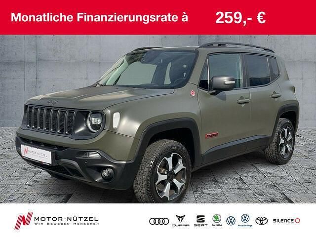 Grün Gebraucht 2018 Jeep Renegade Trailhawk SUV | 19.930 € (Teuer) - Bild 1/2