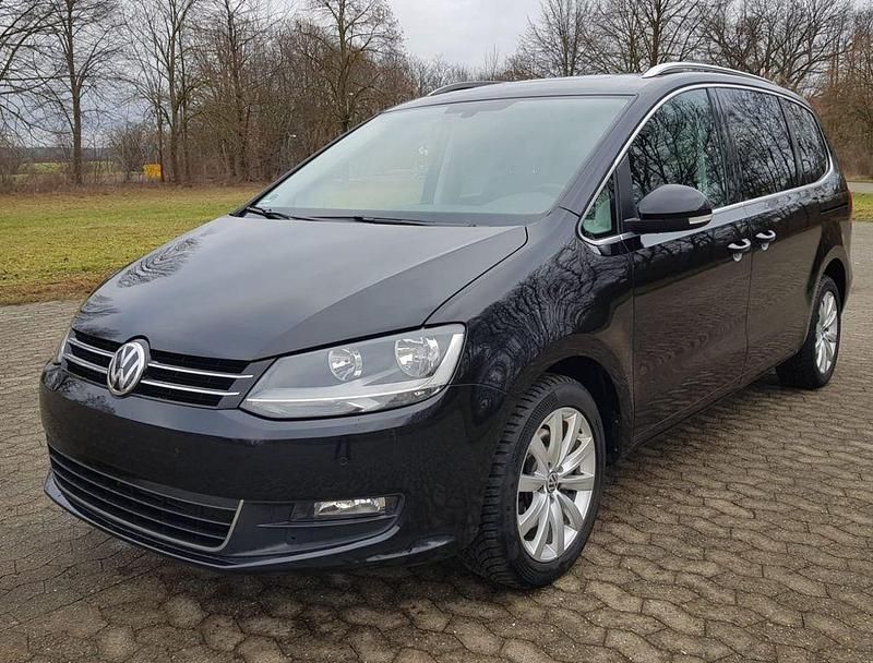 Gebraucht VW Sharan Join 150 PS (110 kW) 2018 Schwarz Van / Kleinbus