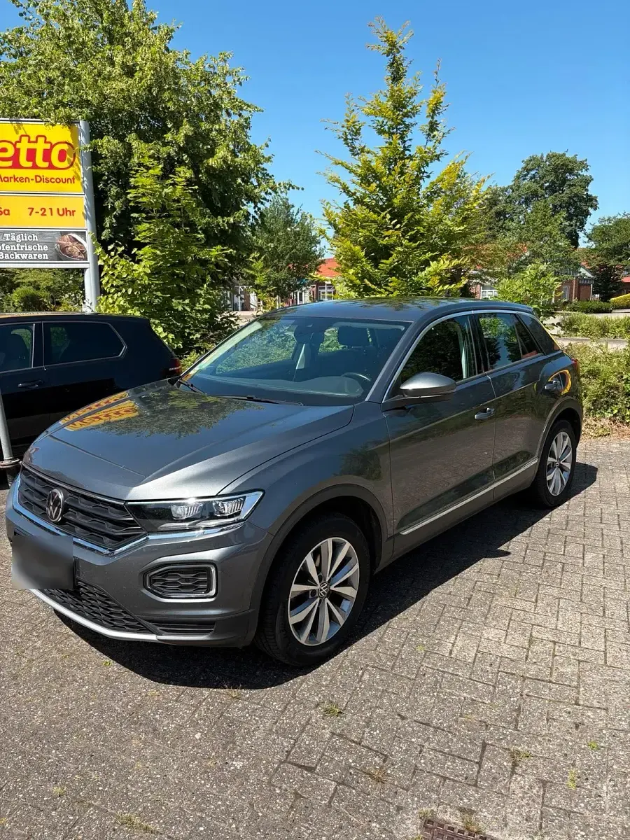 Gebraucht VW T-Roc 115 PS (84 kW) 2021 Grau SUV