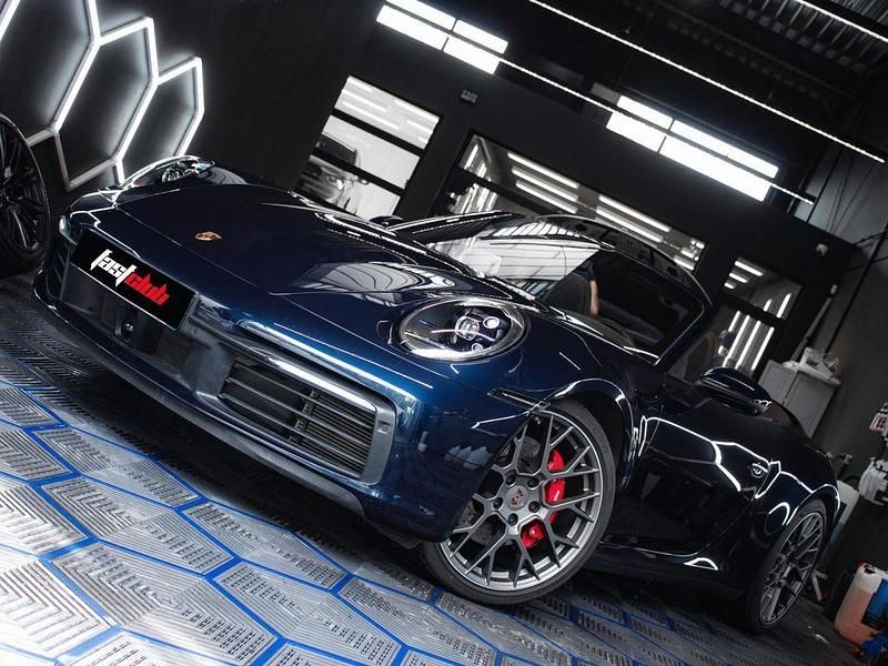 Blau Gebraucht 2021 Porsche 911 Carrera S Cabriolet Cabrio | 139.990 € (Fairer Preis) - Bild 1/4