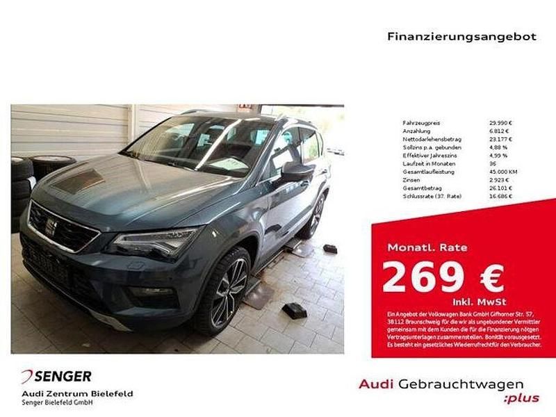 Rodium grau Gebraucht 2020 Seat Ateca 4Drive SUV | 29.990 € (Teuer) - Bild 1/3