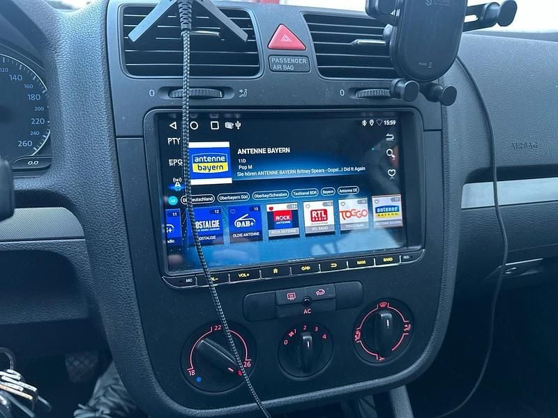 Gebraucht VW Golf VI 102 PS (75 kW) 2008 Silber Kleinwagen