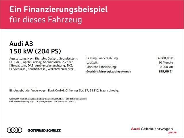 Manhattangrau metallic Gebraucht 2022 Audi A3 Sportback e-tron Ambiente Limousine | 22.980 € (Superpreis) - Bild 1/1