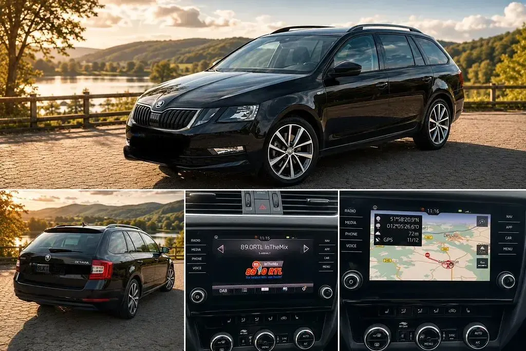Gebraucht Skoda Octavia Soleil 116 PS (85 kW) 2019 Schwarz Kombi